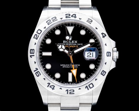 rolex submariner vs explorer ii|226570 black.